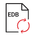 Converteert Unicode EDB-bestand icon