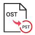 Conversione completa di file OST in file PST icon