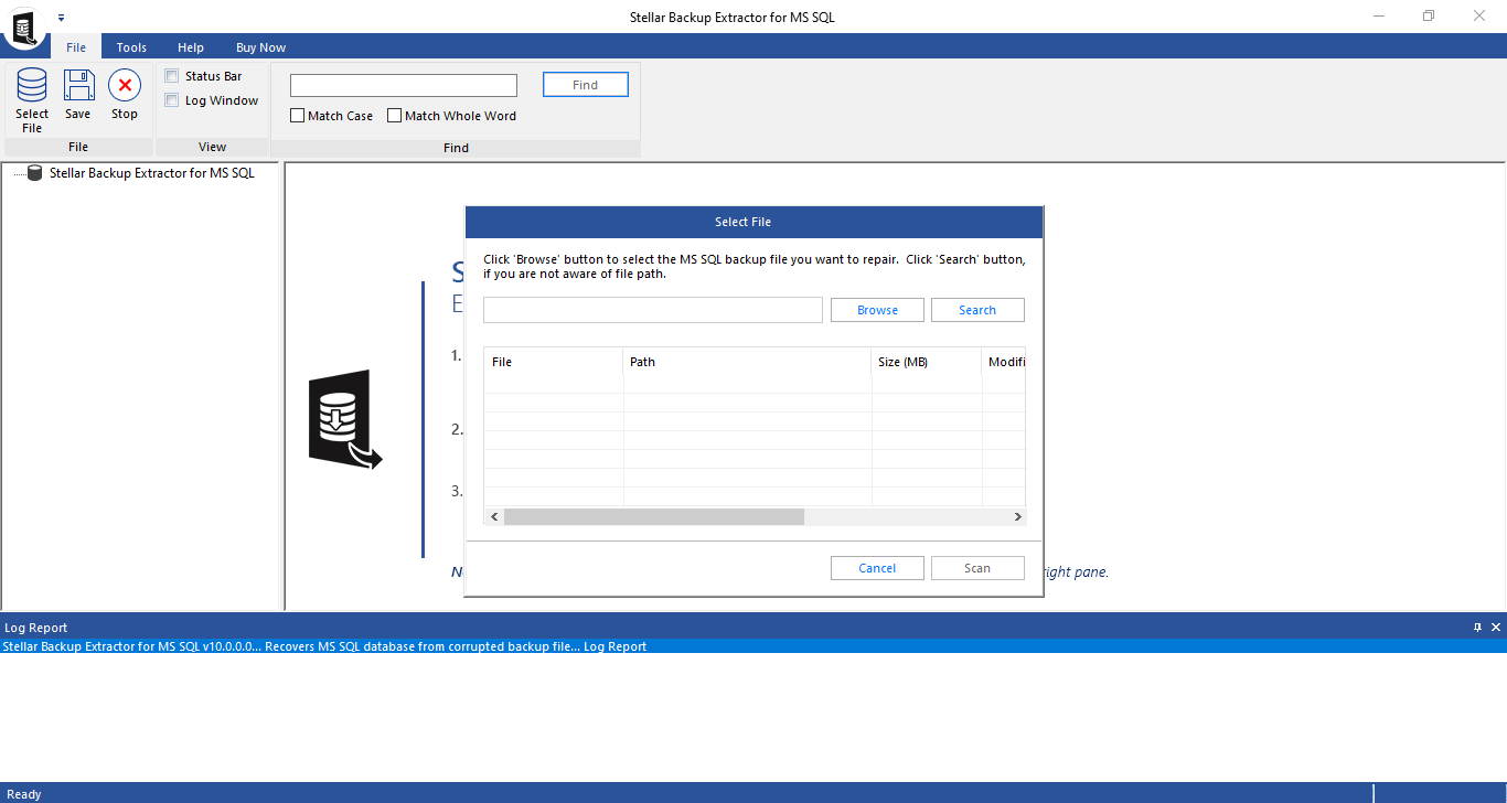 Stellar Repair for MS SQL Technician