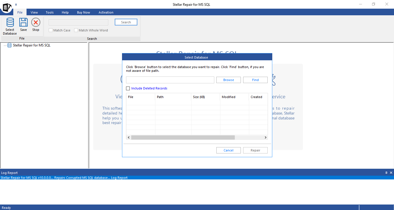 Stellar Repair for MS SQL Technician